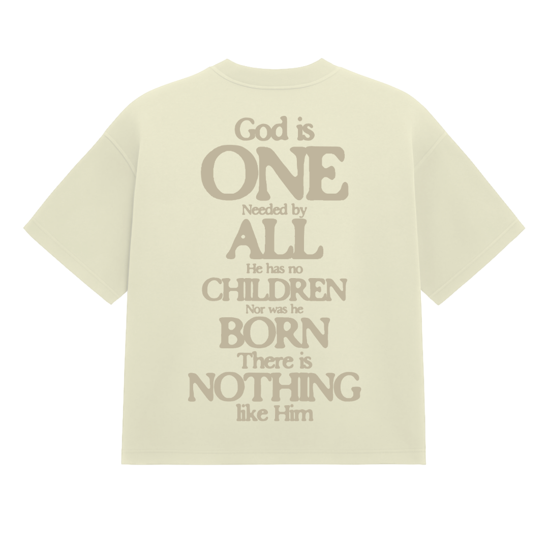 Only One God Heavy Tee