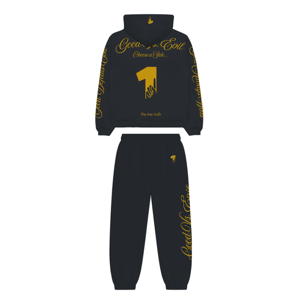 Good Vs Evil Ultra Luxury Hoodie Set