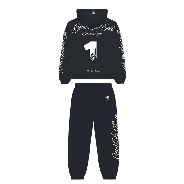 Good Vs Evil Ultra Luxury Hoodie Set