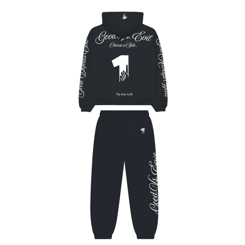 Good Vs Evil Ultra Luxury Hoodie Set