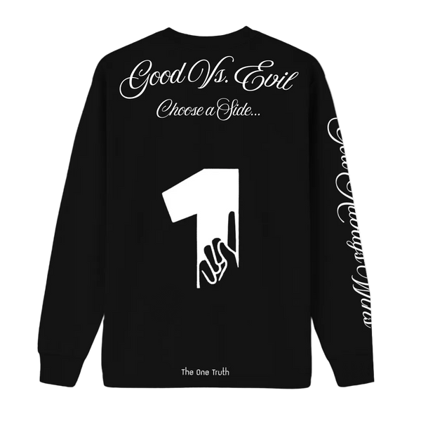 Good Vs Evil Ultra Luxury Long Sleeve Shirt