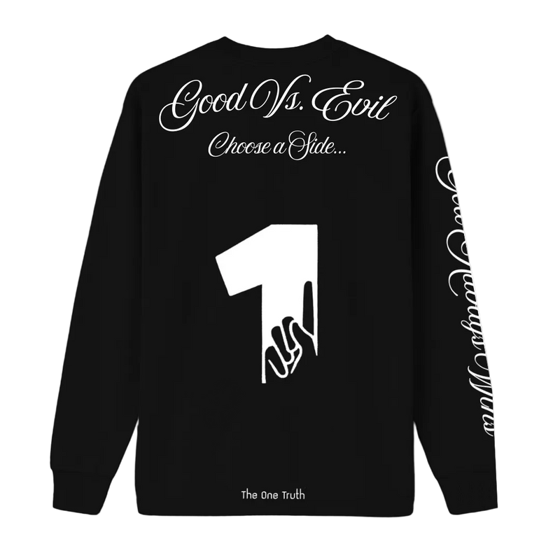 Good Vs Evil Ultra Luxury Long Sleeve Shirt