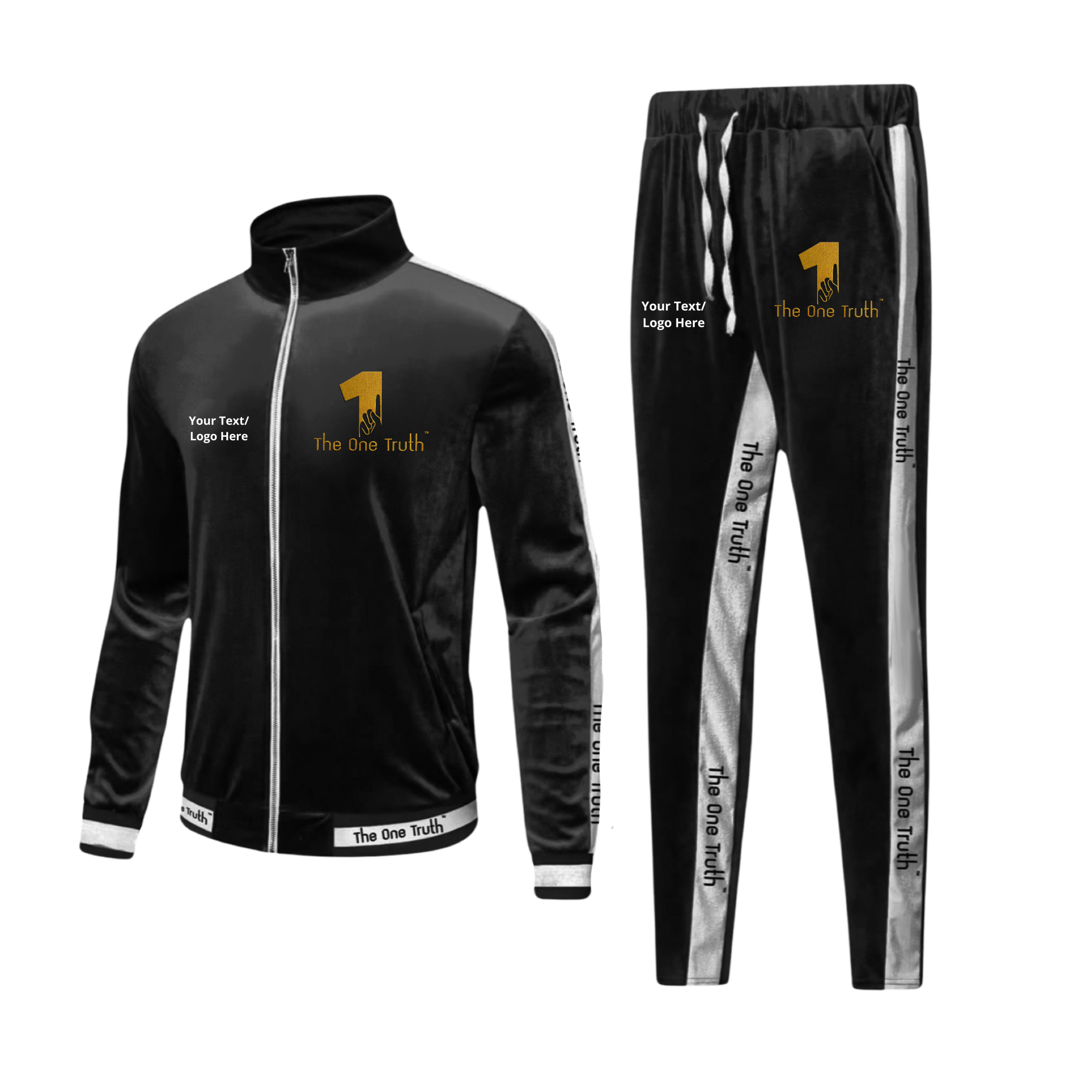 The One Truth - Custom Velour Tracksuit Set