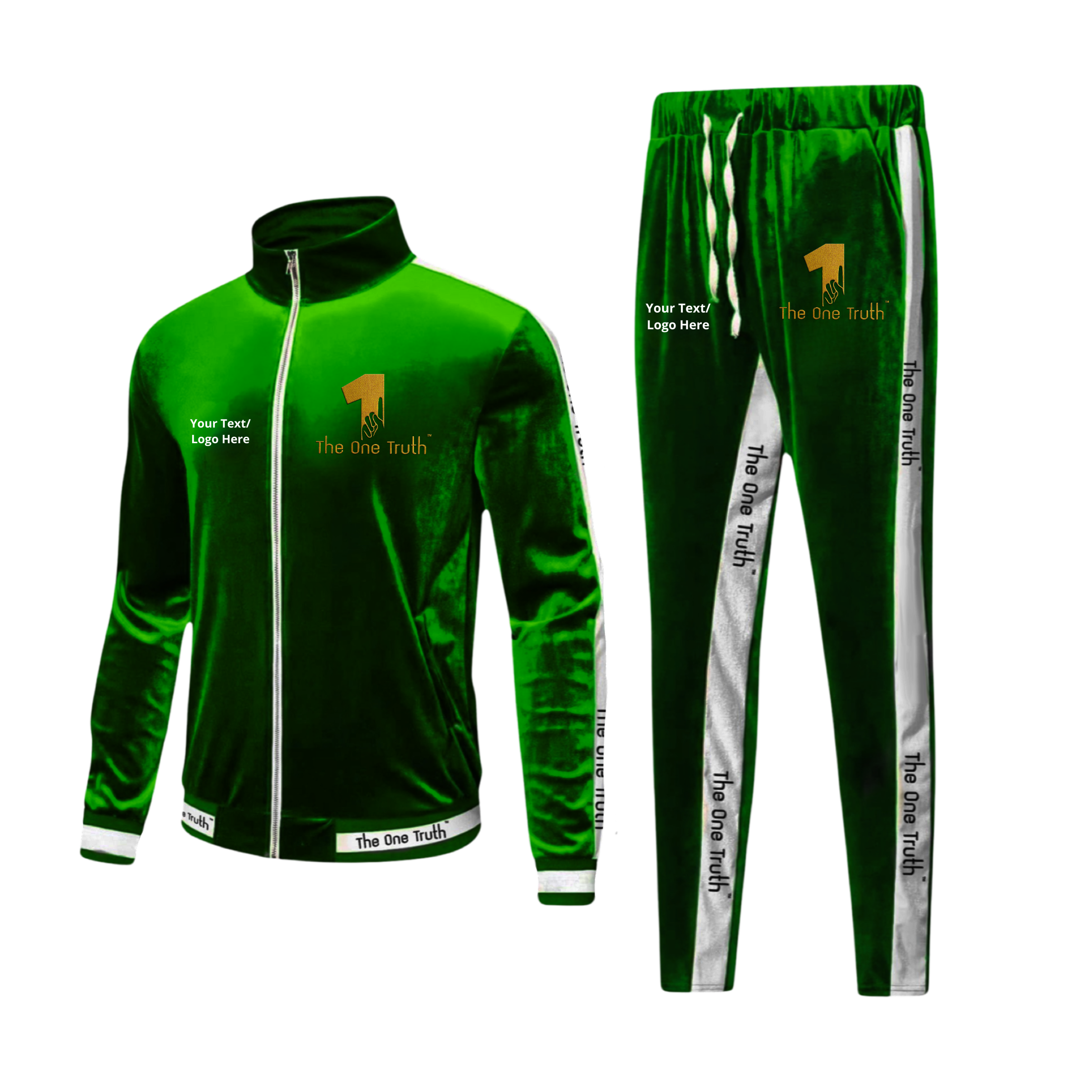 The One Truth - Custom Velour Tracksuit Set