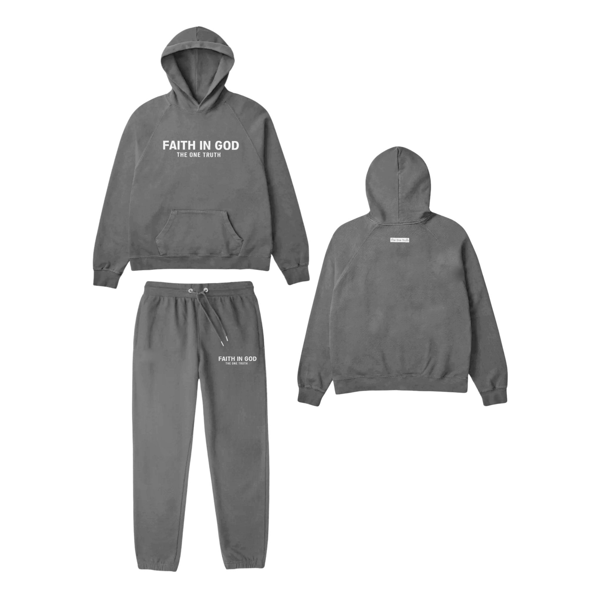 SOLD OUT - Faith In God - Hoodie & Jogger Set (NEW)