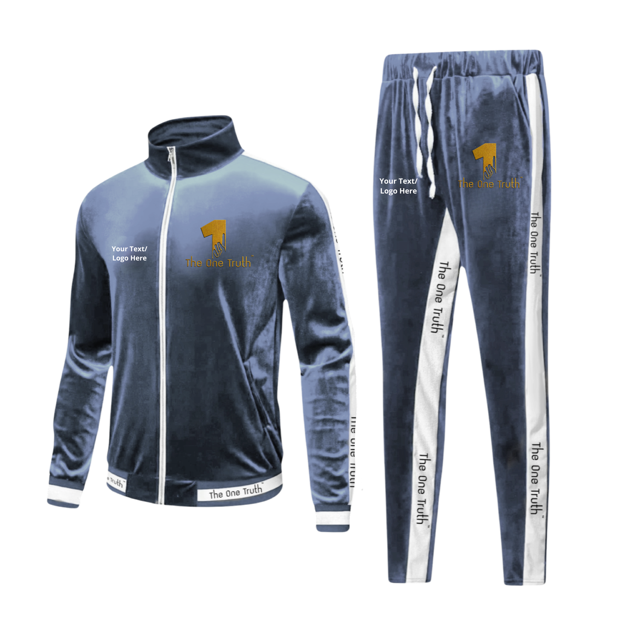 The One Truth - Custom Velour Tracksuit Set