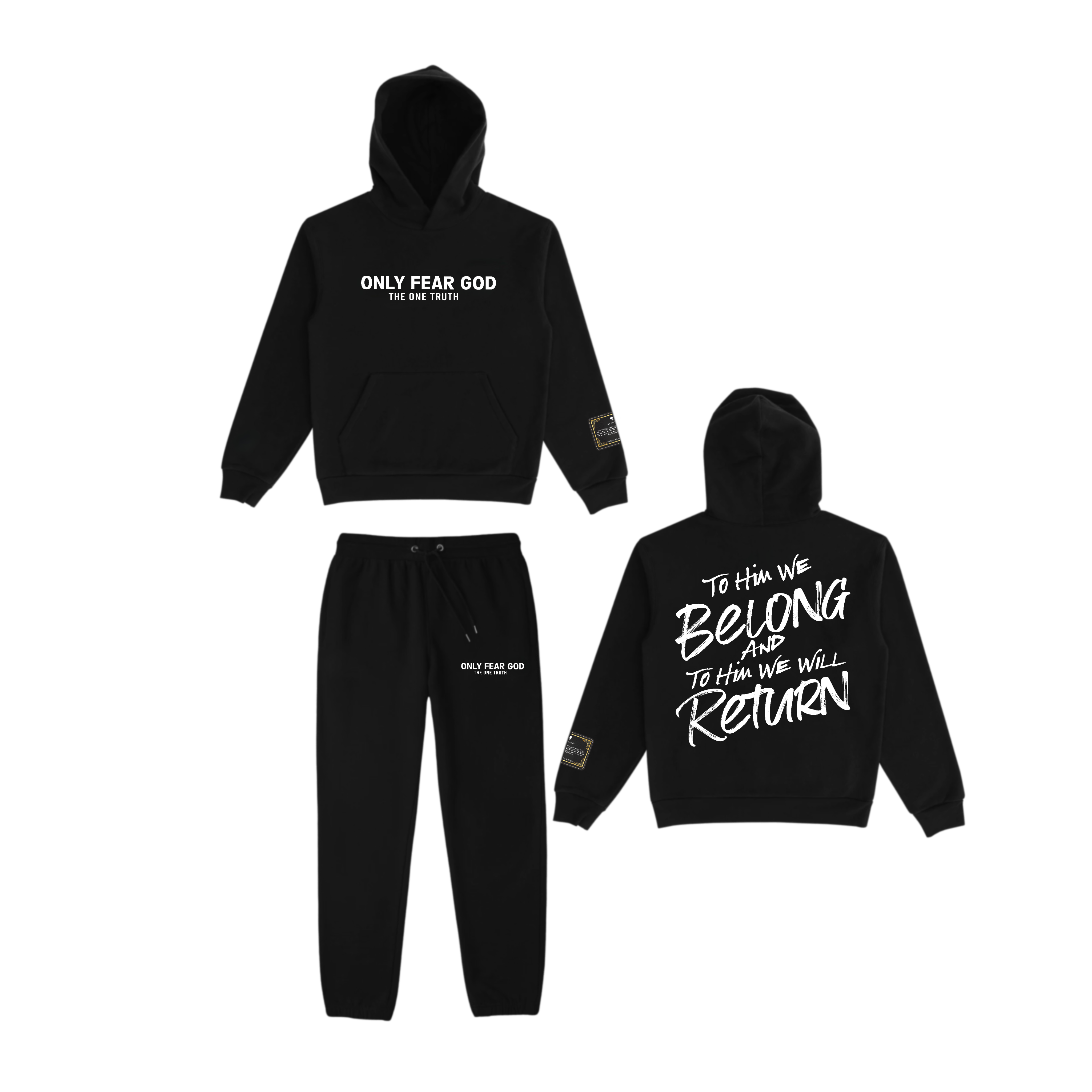 Only Fear God - Classic Hoodie Set