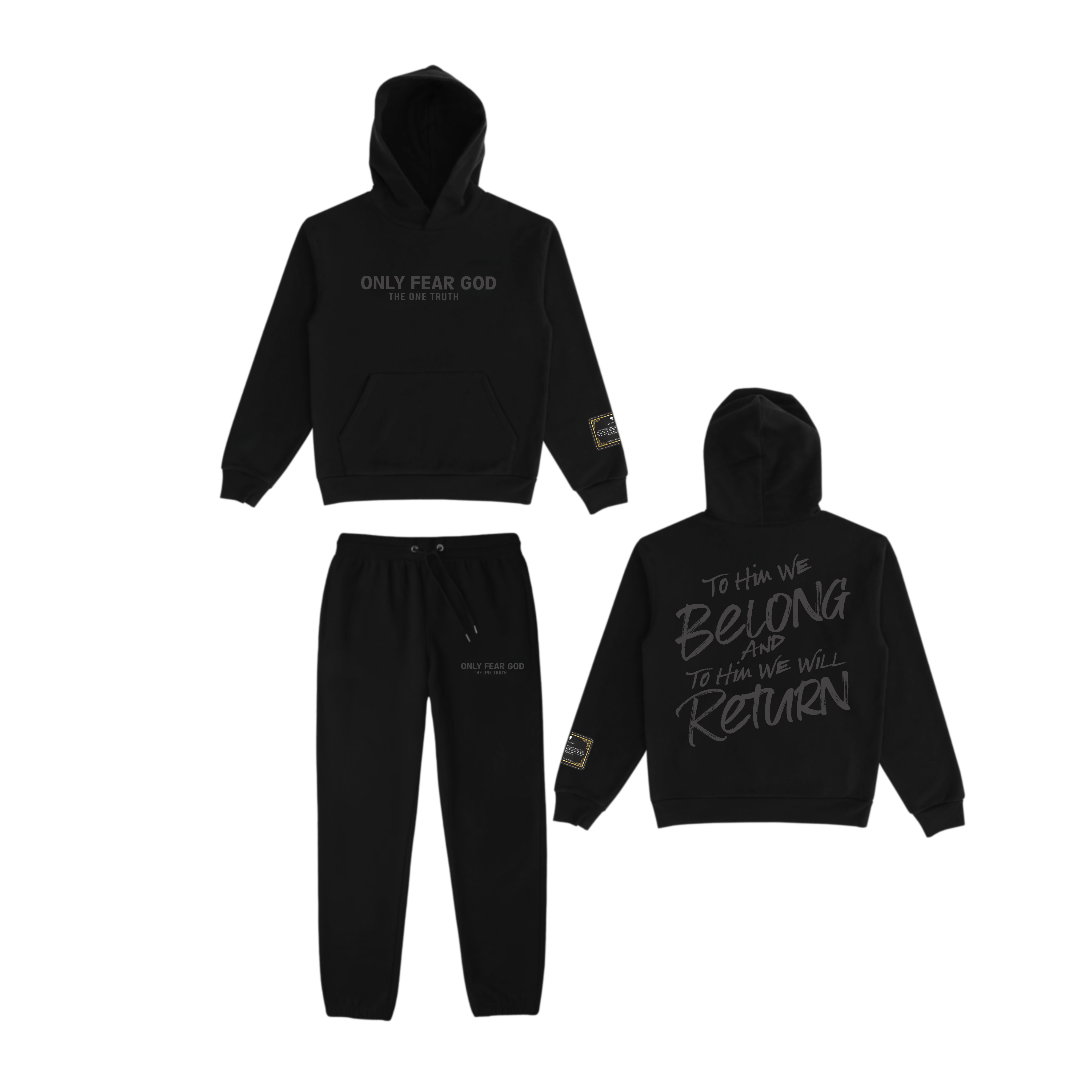 Only Fear God - Classic Hoodie Set