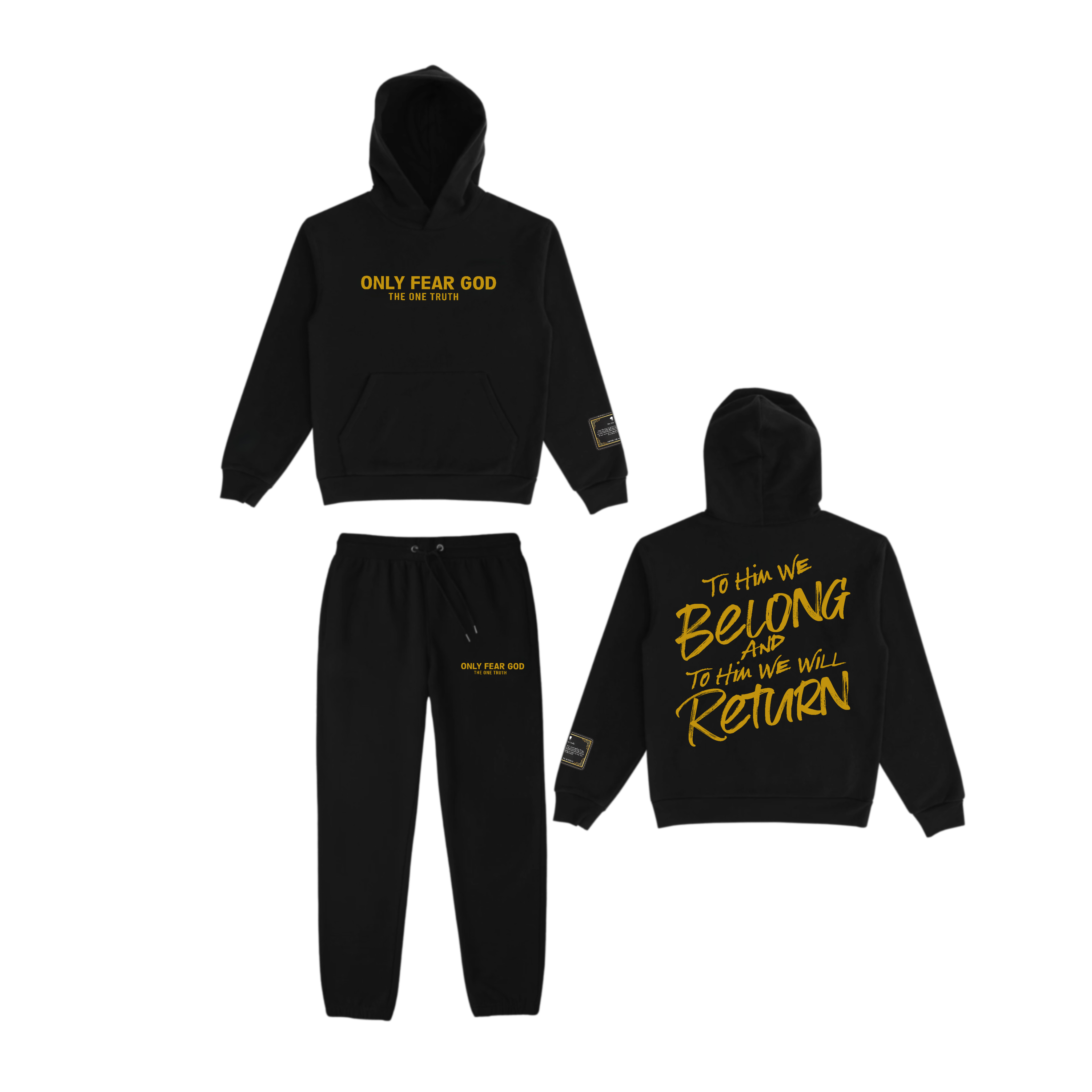 Only Fear God - Classic Hoodie Set