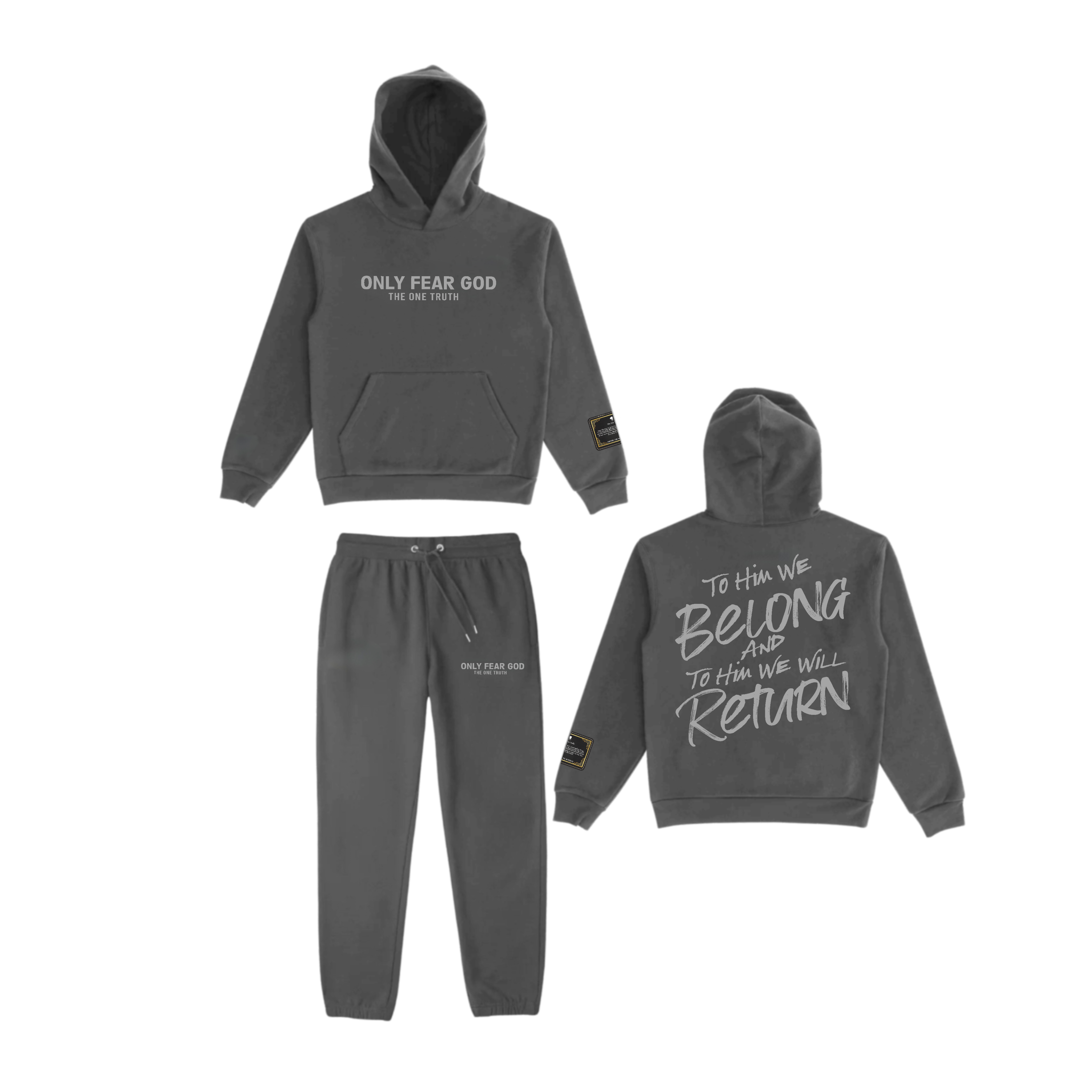 Only Fear God - Classic Hoodie Set