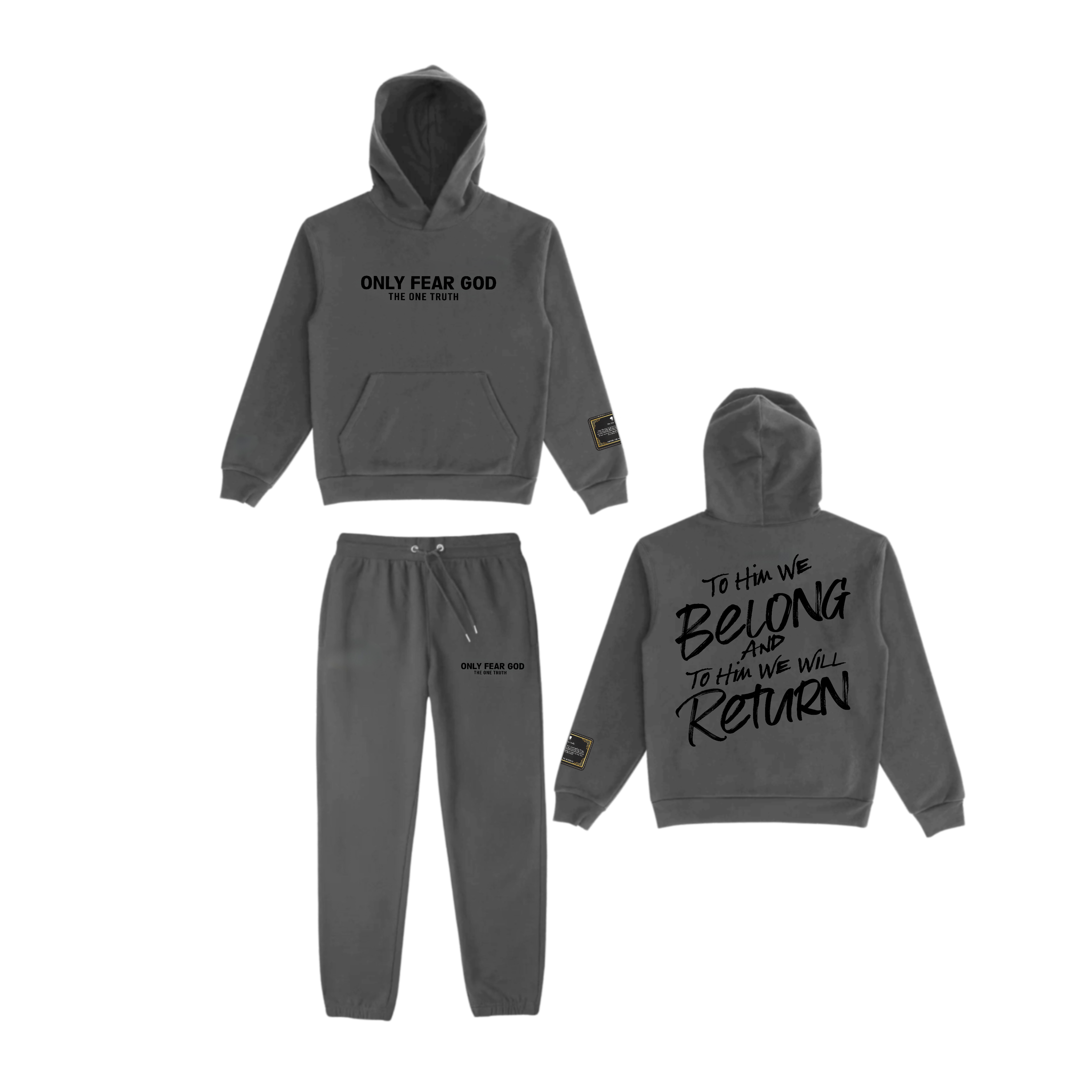 Only Fear God - Classic Hoodie Set