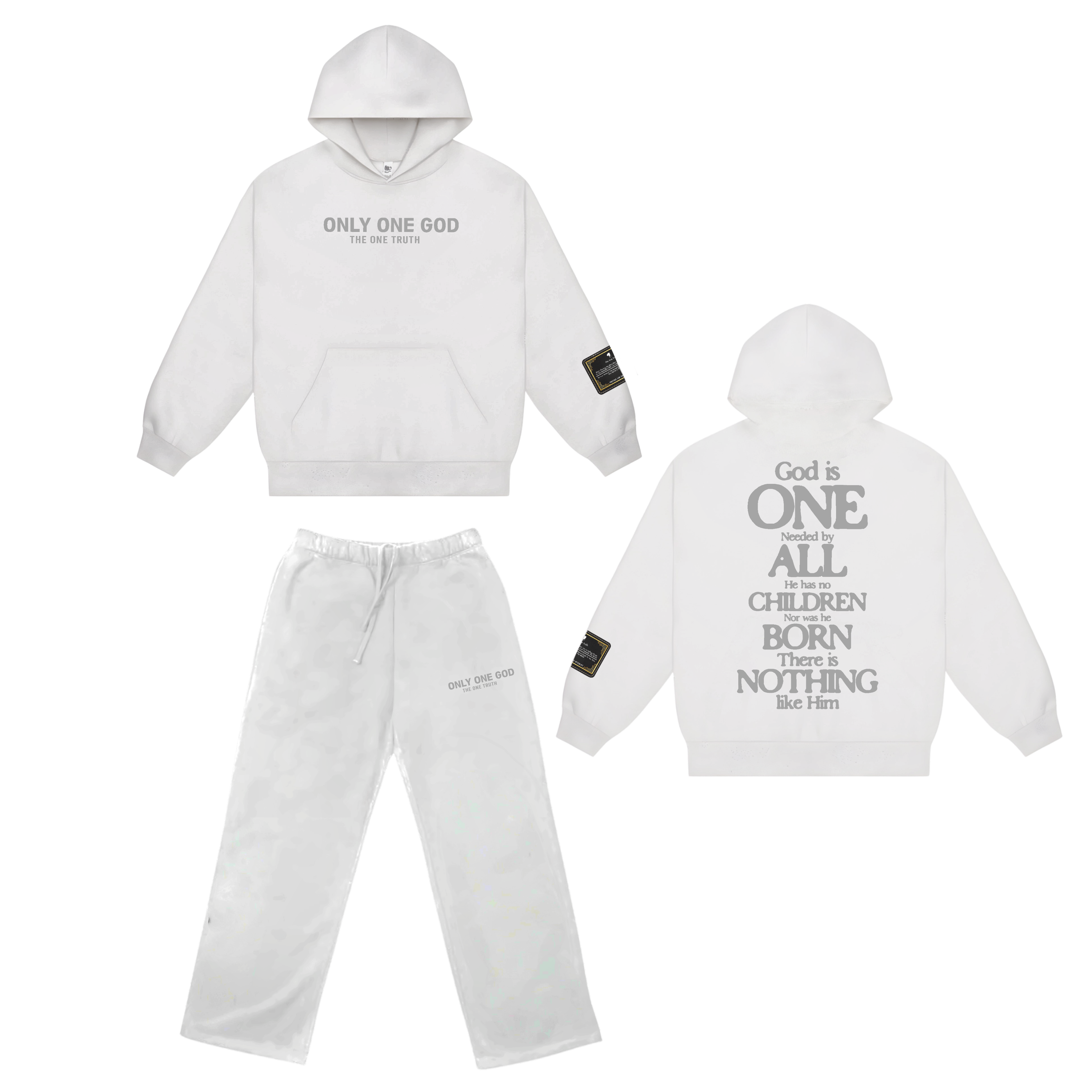 Only One God - Hoodie Set