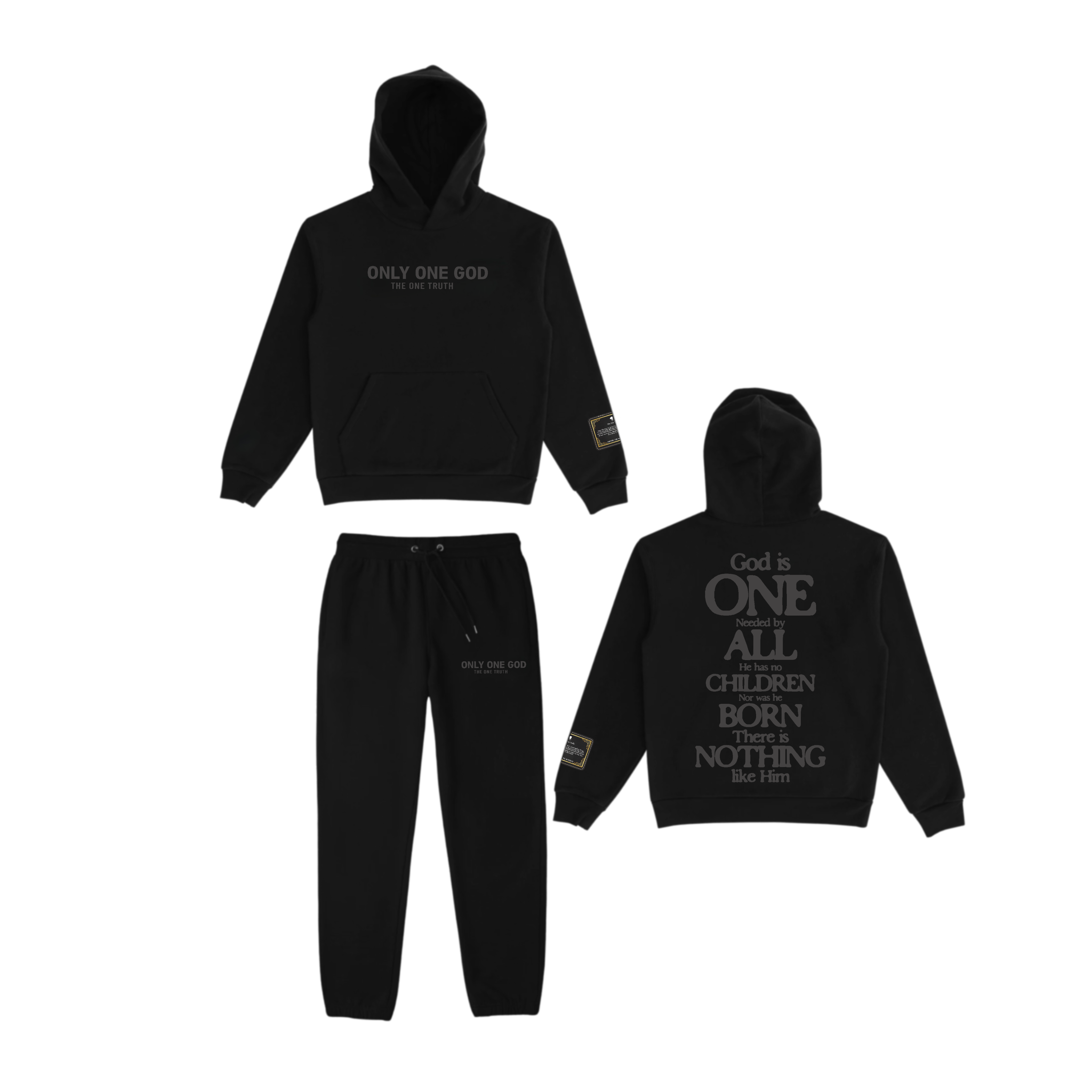 Only One God - Classic Hoodie Set