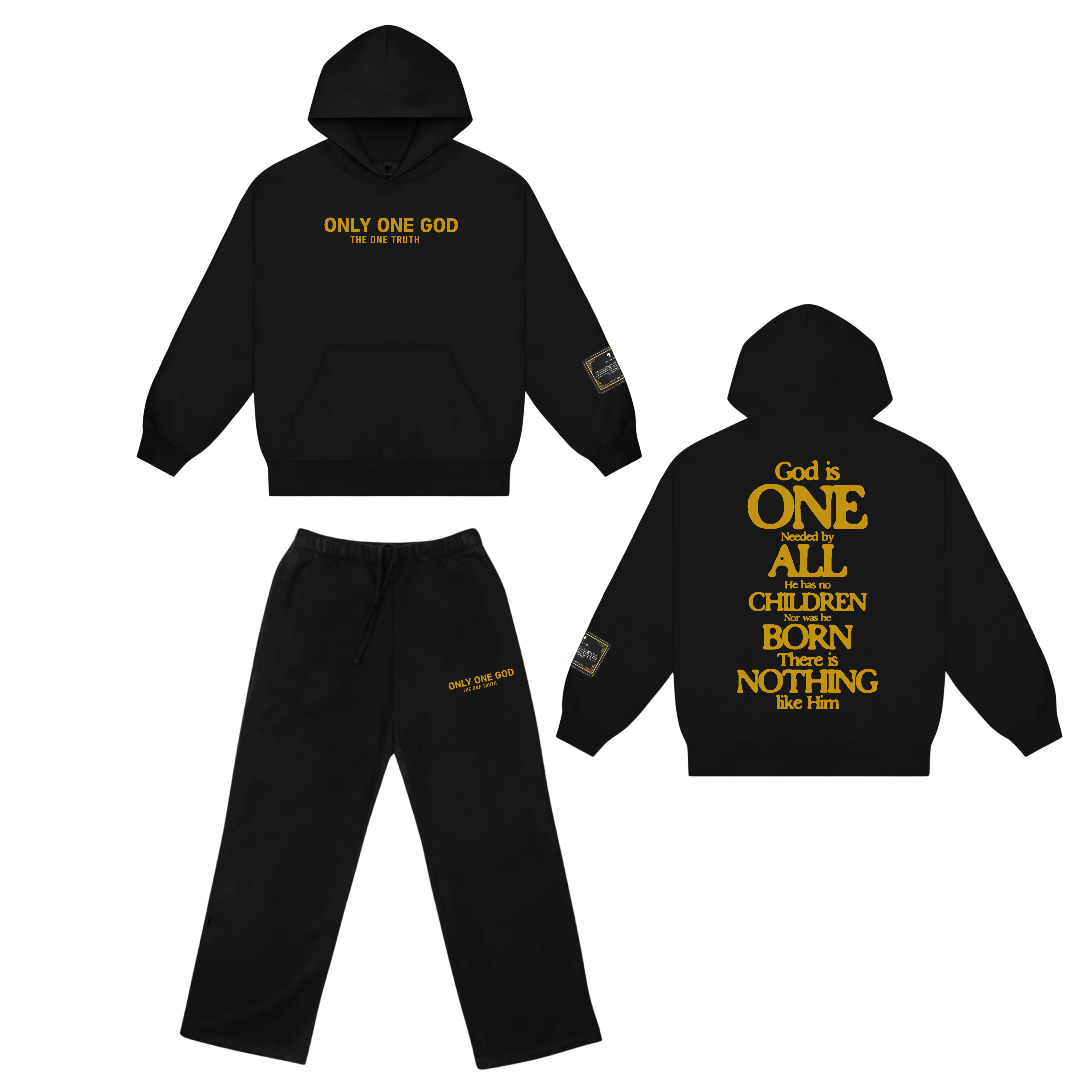 Only One God - Hoodie Set