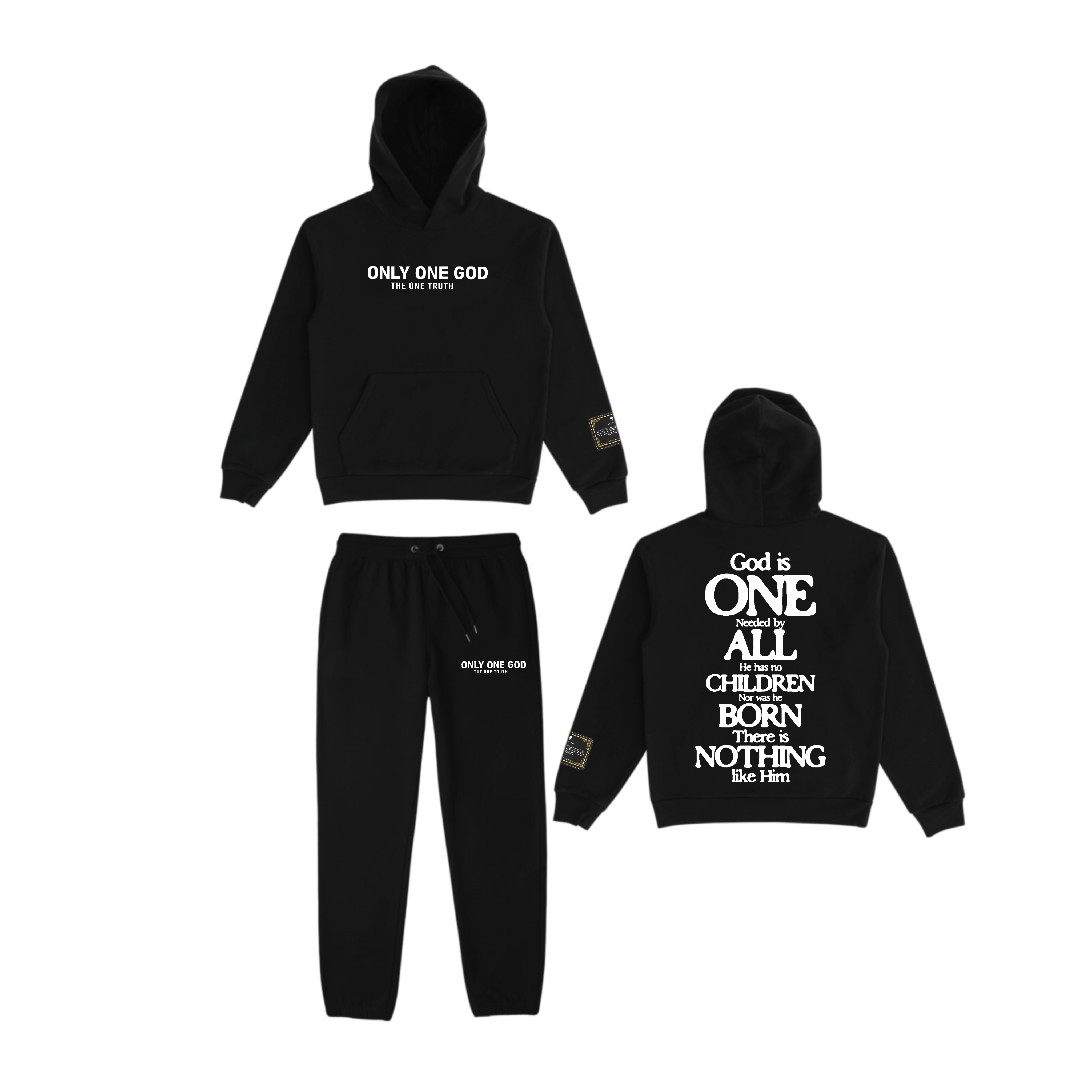 Only One God - Classic Hoodie Set