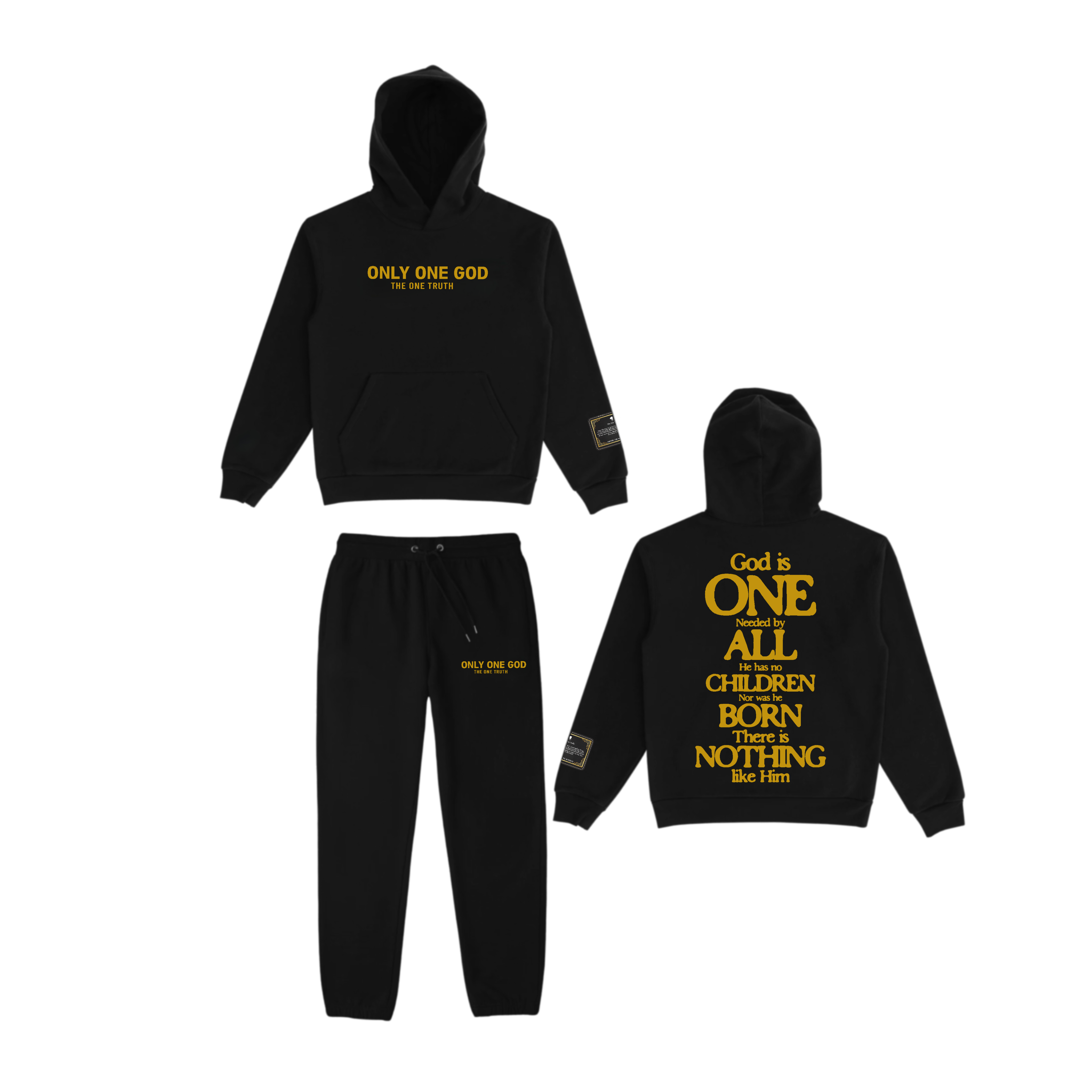 Only One God - Classic Hoodie Set