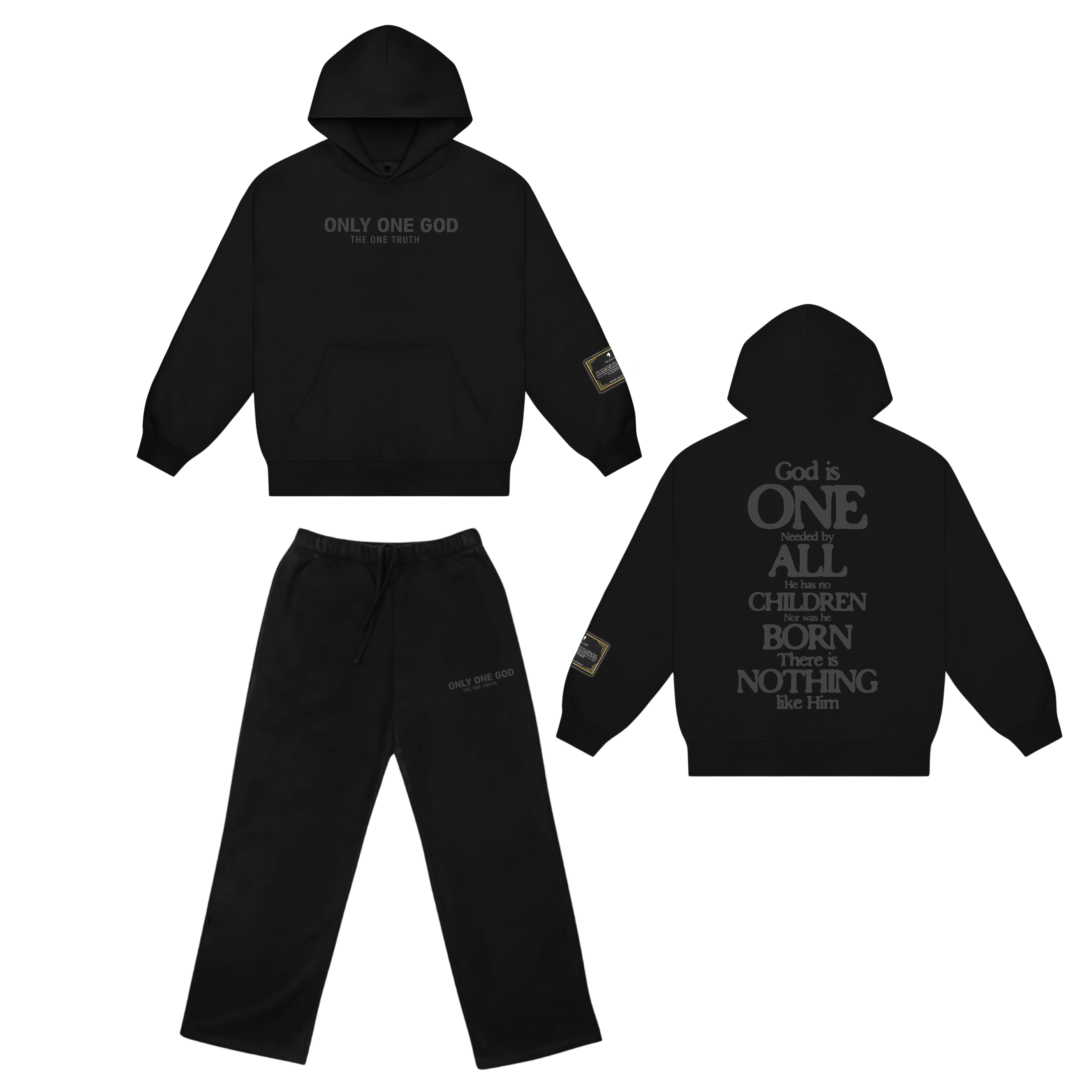 Only One God - Hoodie Set