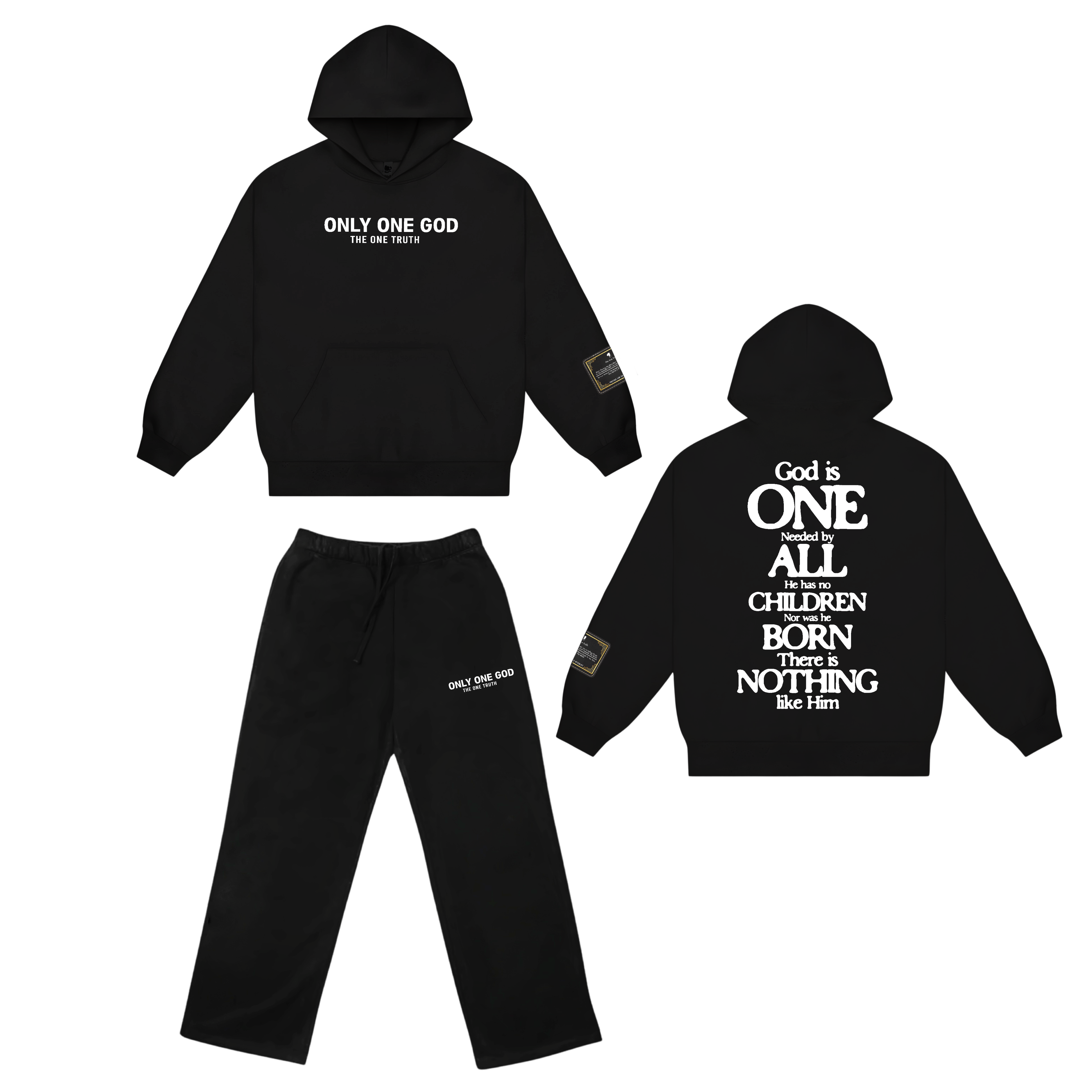 Only One God - Hoodie Set